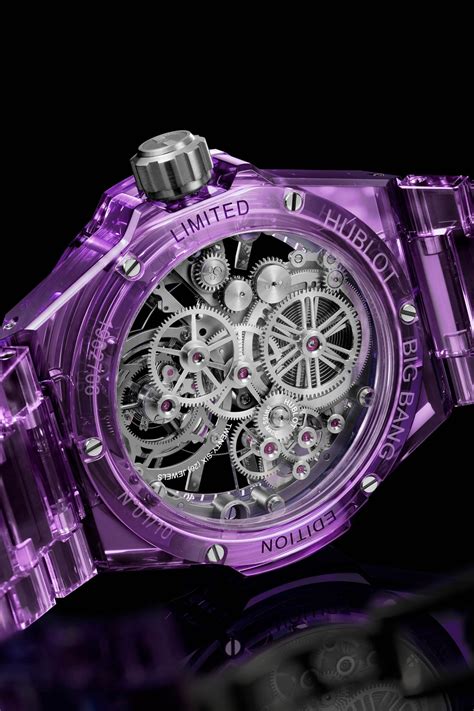 Big Bang Integrated Tourbillon Full Purple Sapphire 43 mm 